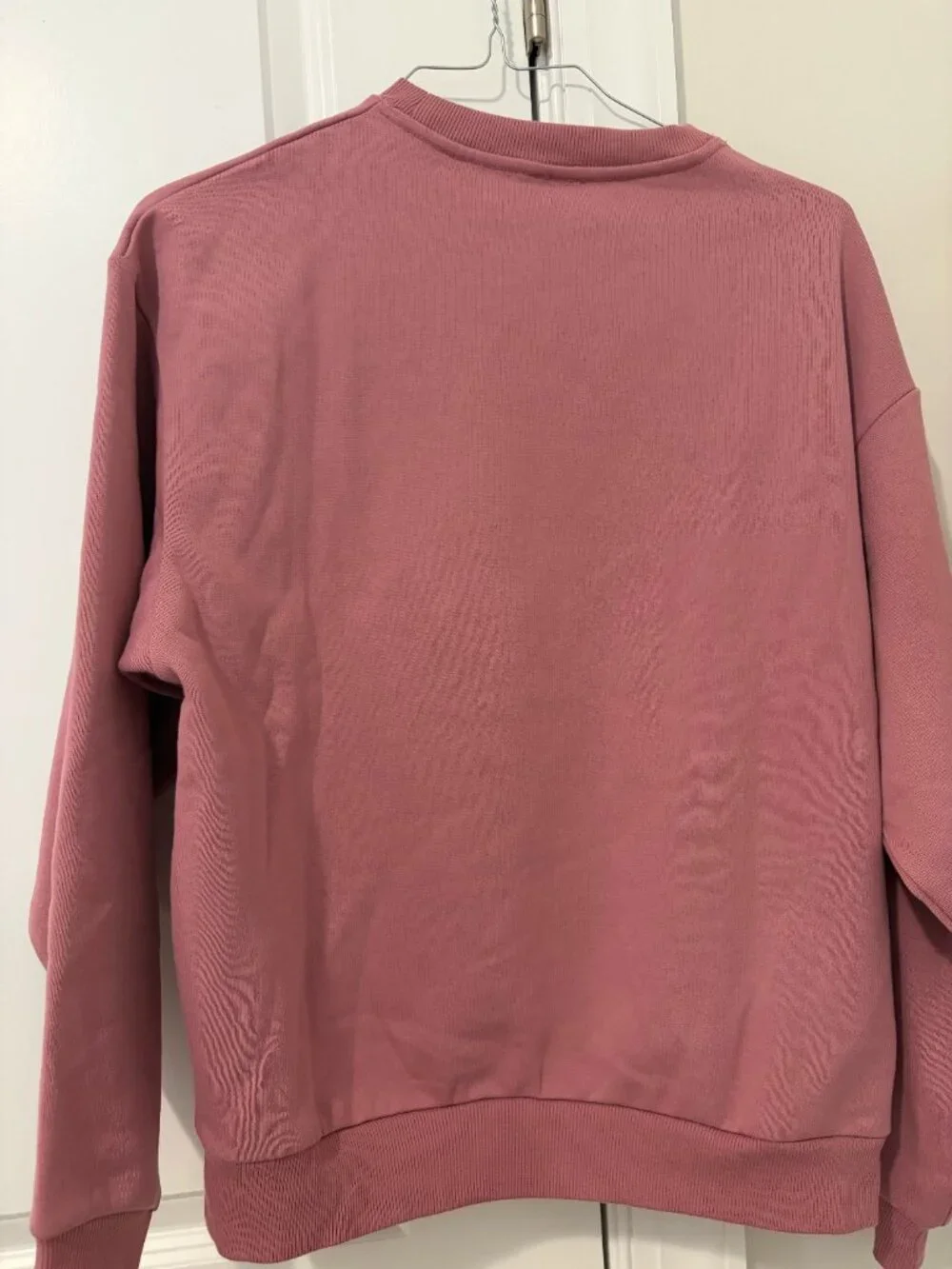 NWOT ALO Yoga Accolade Crew Neck Pullover, Wild Rose Pink Sweatshirt Sz S